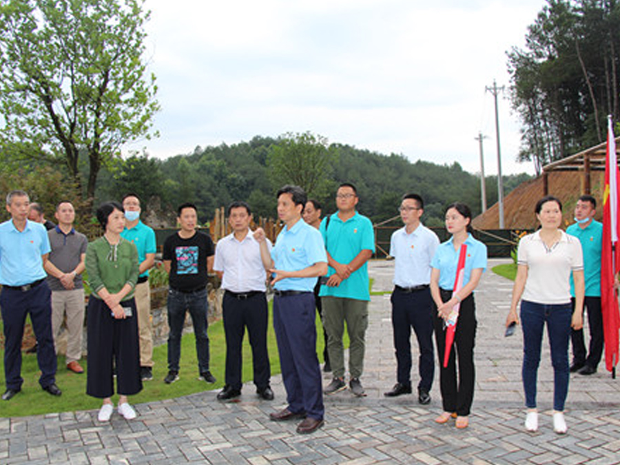 鄂旅投咸寧集團(tuán)與九宮山管委會(huì)聯(lián)合組織黨建調(diào)研活動(dòng)，助力鄉(xiāng)村振興發(fā)展